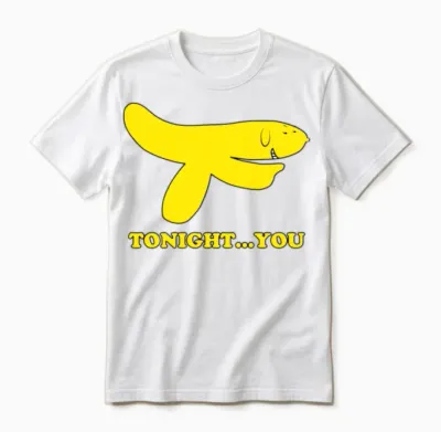 Hand Banana Unisex T-Shirt - White