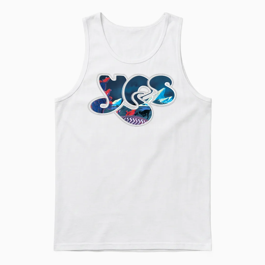 Ja - Drama Logo Unisex Tank Top in White