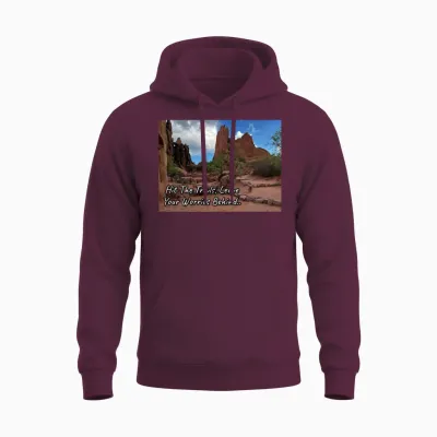 Hiking Enthusiasts & Motivation Unisex Hoodie - Maroon