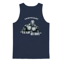 Ronnie Coleman Light Weight Baby Unisex Tank Top - Navy – 1