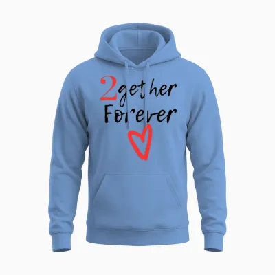 2 Year Anniversary Unisex Hoodie - Carolina Blue
