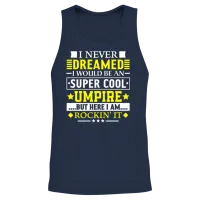 Umpire Gift Funny Appreciation Gift for Umpire Unisex Tank Top - Navy – 2