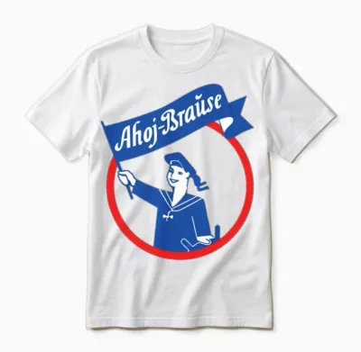Ahoj Brause Unisex T-Shirt - White