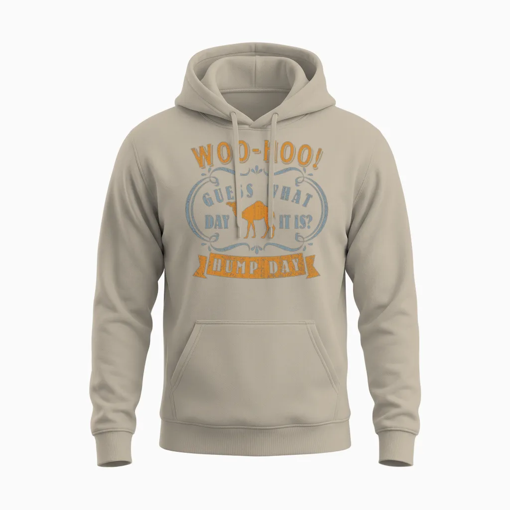 Hump Day - Wednesday Unisex Hoodie in Sand