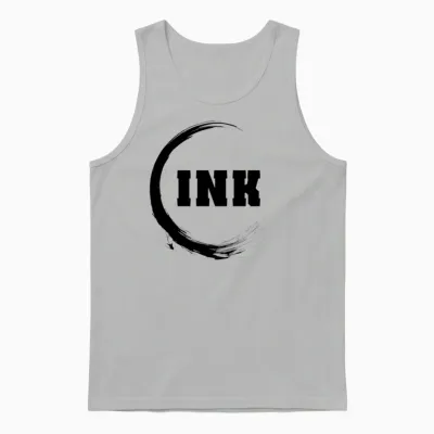 Ink Unisex Tank Top - Ash