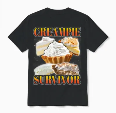 Funny Creampie Inappropriate Embarrassing Roulette Unisex T-Shirt - Black