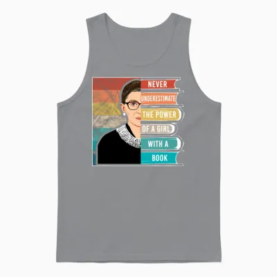 Ruth Bader Ginsburg - Rbg - Notorious - Feminist Unisex Tank Top - Sport Grey