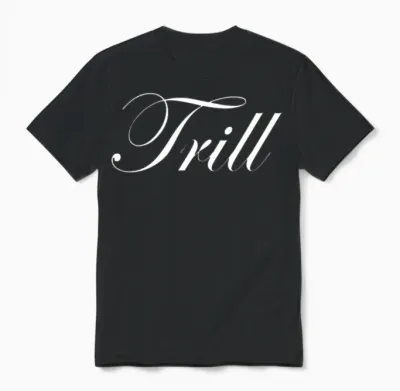 Trill Script Pimp C Bun B Ugk Lean Houston Texas H Unisex T-Shirt - Black