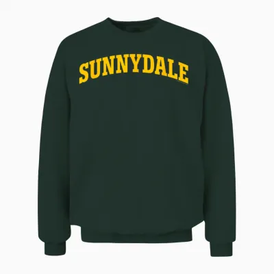 Buffy the Vampire Slayer Sunnydale Collegiate Chest Logo T-Shirt, Blue, S Unisex Sweatshirt - Forest