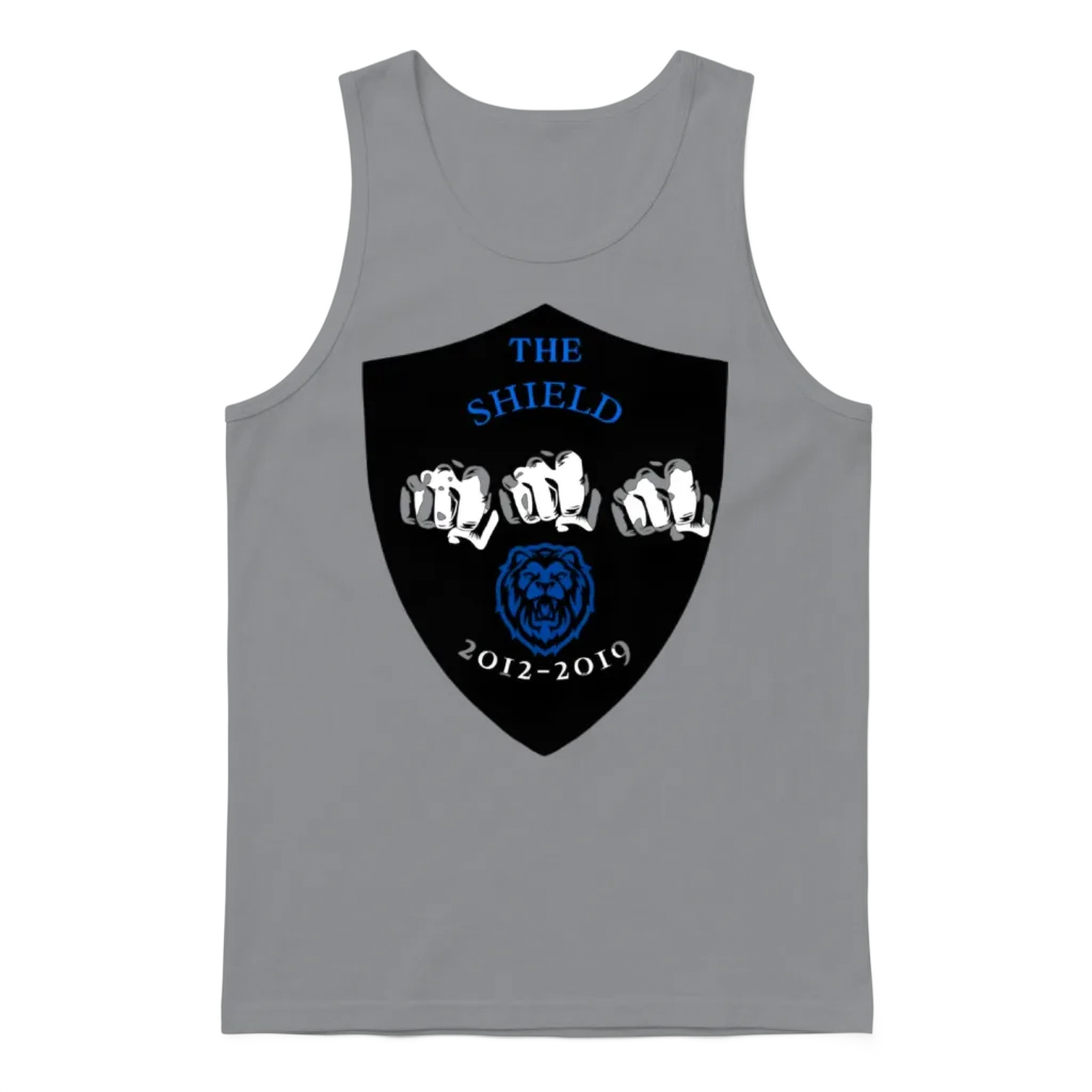 The Shield Unisex Tank Top - Sport Grey
