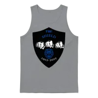 The Shield Unisex Tank Top - Sport Grey – 1