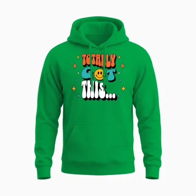 Retro Totally Got This... Unisex Hoodie - Irish Green