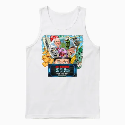 Jeff Dunham Dayton, Oh (2026) Unisex Tank Top - White