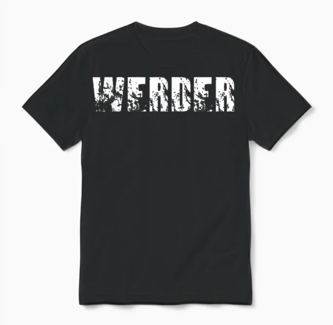 Werder Unisex T-Shirt in Black