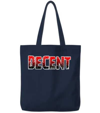 Dtm Code Red Decent Lineup Tote Bags - Navy