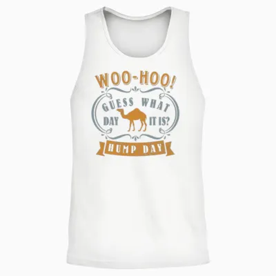 Hump Day - Wednesday Unisex Tank Top - White