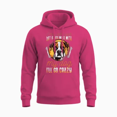 Boxer-Dog-Breeds Funny Sayings Dog Accessories Unisex Hoodie - Heliconia