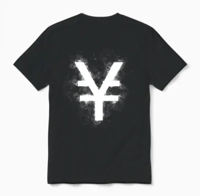 Japanese Yen Ypy Unisex T-Shirt - Black