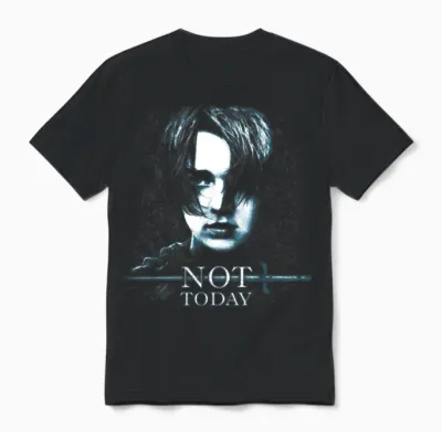 Game of Thrones Arya Stark Not Today Unisex T-Shirt - Black
