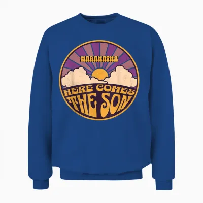 Maranatha: Hier Kommt Der Sohn Jesus, Revolution, Menschen, Ostern Unisex Sweatshirt - Royal