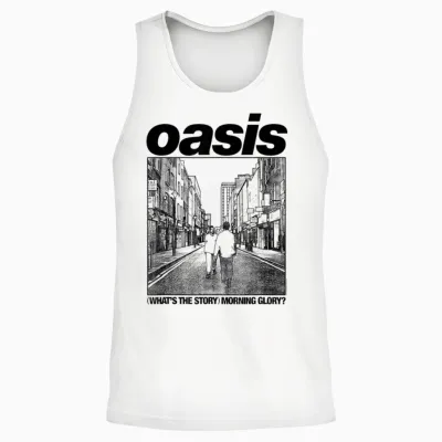 Oasis Amazon Exclusive Wtsmg in White Unisex Tank Top - White