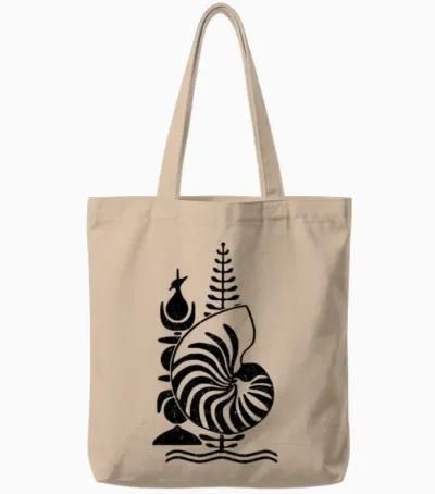 Drapeau Du Symbole De La Calédonie Manche Longue Tote Bags - Natural