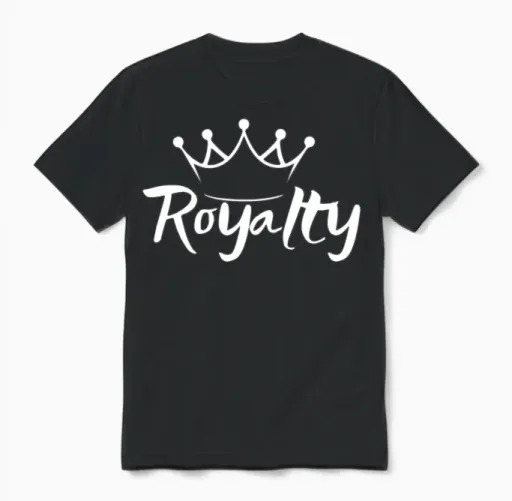 Royalty Family Unisex T-Shirt in Black