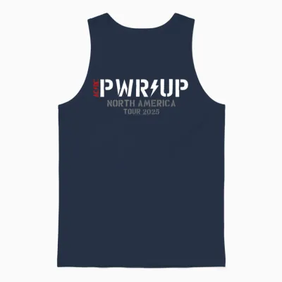 Are You Ready to Ride in North America 2025 T-Shirt, Black, S Unisex Tank Top - Navy