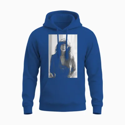 Wuthering Heights Sängerin Kate Bush Portrait 1979 Unisex Hoodie - Royal