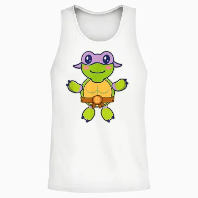 Baby Donatello Unisex Tank Top - White