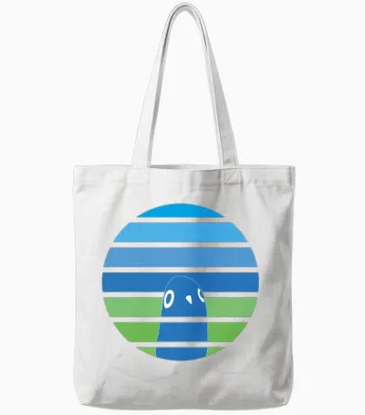 Funny Duck Tote Bags - White