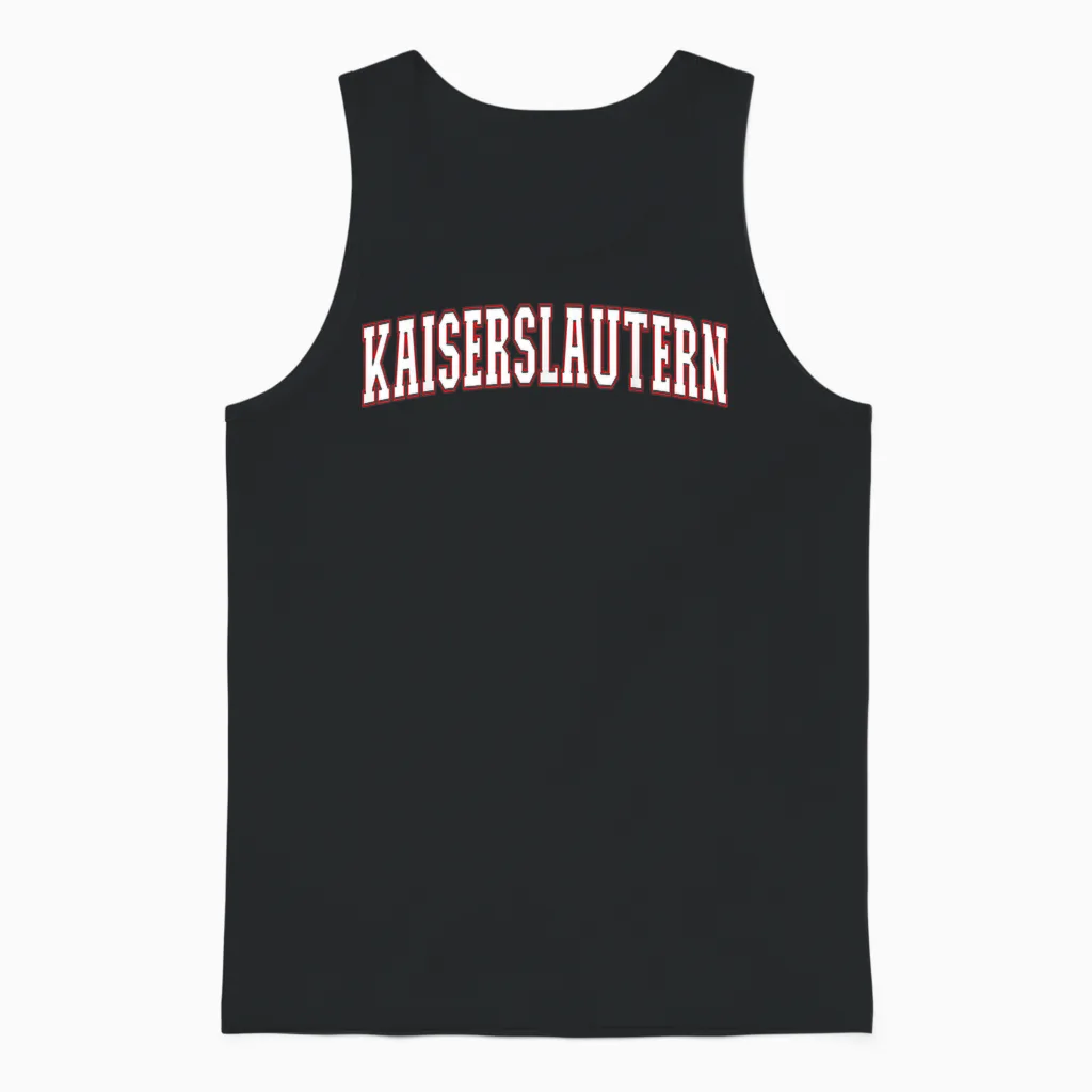 Kaiserslautern Germany Deutschland Erinnerung Kaiserslautern Unisex Tank Top in Black