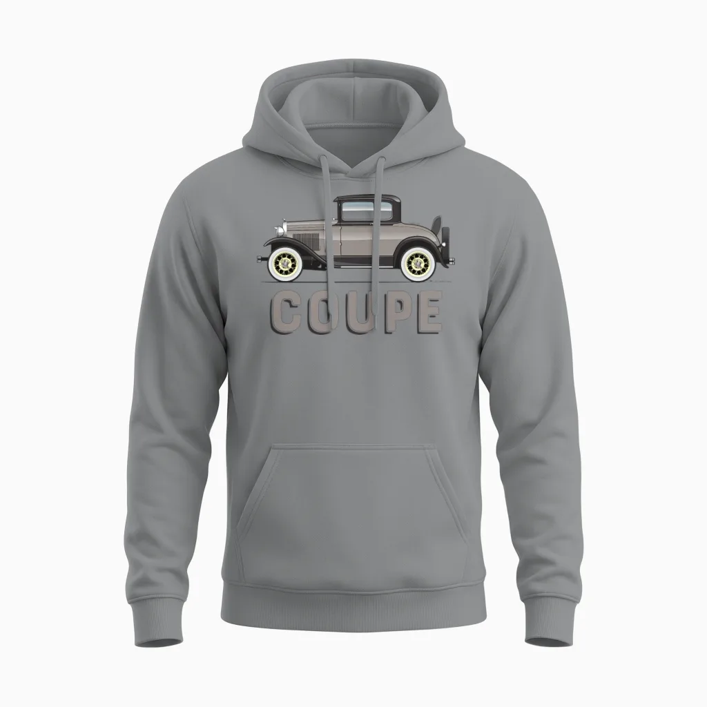 Coupe Chicle Drab Unisex Hoodie in Sport Grey
