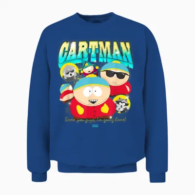 South Park - Cartman Unisex Sweatshirt - Royal