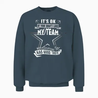 Dallas Cowboy Shirt-Dallas City Football Unisex Sweatshirt - Dark Heather