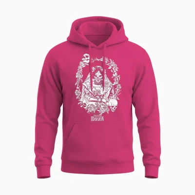 Haunted Mansion Bride Halloween Unisex Hoodie - Heliconia