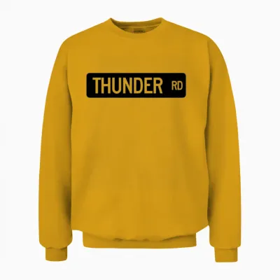 Thunder Road Street Unisex Sweatshirt - Gold