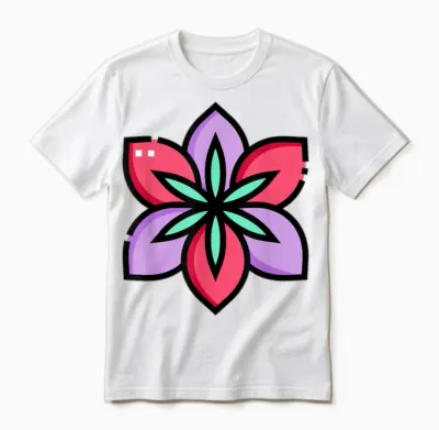 Vraiment Comme Les Fleurs D'amaryllis Belladonna Unisex T-Shirt - White
