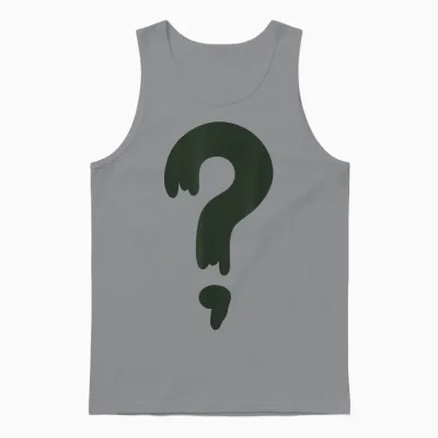 Mystery Shack ? Question Mark Staff Uniform Unisex Tank Top - Sport Grey