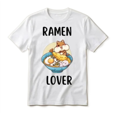 Ramen Lover Unisex T-Shirt - White