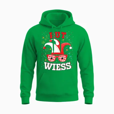 Köln Rut Und Wiess Rot Weiss Karneval Kölsch Faschingskostüm Unisex Hoodie - Irish Green