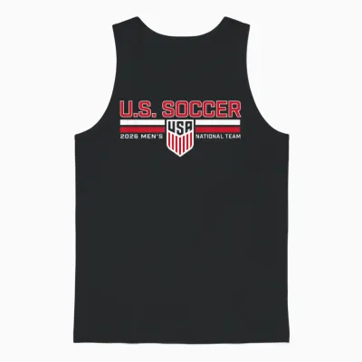 World Cup 2026 Usmnt Roster Navy Unisex Tank Top - Black
