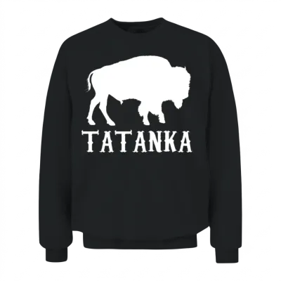 Tatanka (buffalo) Unisex Sweatshirt - Black