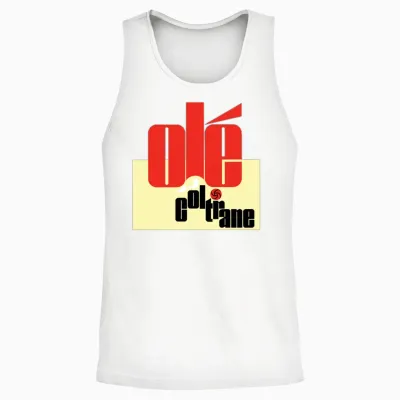 John Coltrane Ole Unisex Tank Top - White