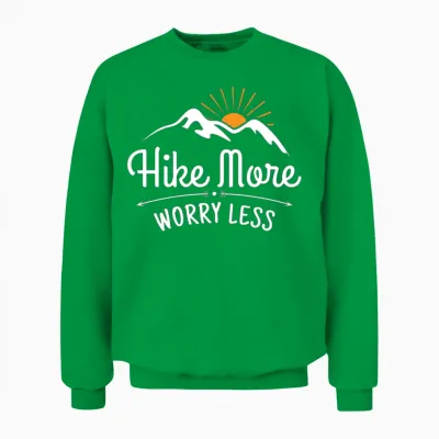 Hiking Unisex Sweatshirt - Irish Green