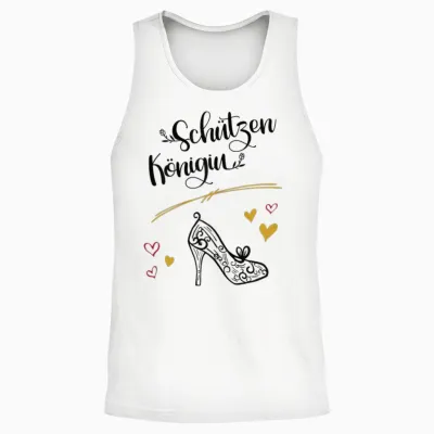 Königin Schützenfest Schützenkönigin Verein Schützenkönig Unisex Tank Top - White