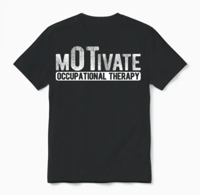 Therapy Occupational Therapy Occupational Unisex T-Shirt - Black