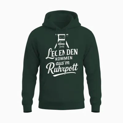 Legenden Kommen Aus'm Ruhrpott - Ruhrpott Unisex Hoodie - Forest