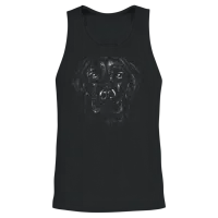 Dog Dogs Dog Lovers Dog Owners Labrador Retrievers Unisex Tank Top - Black – 2