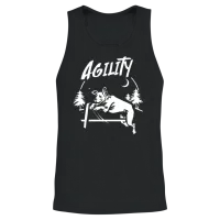 Dog Agility Lovers Unisex Tank Top - Black – 2